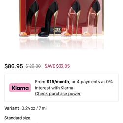 Carolina Herrera Good Girl Mini Perfume Samples 