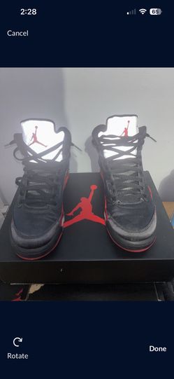 Red Jordan 5s