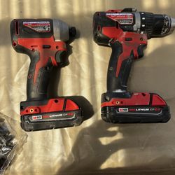 Milwaukee 18V  Impact & Drill