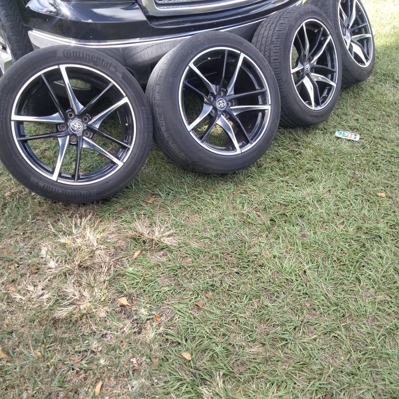 19" Supra Rims And Tires
