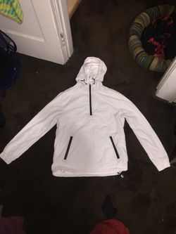 Forever 21 All-White Windbreaker