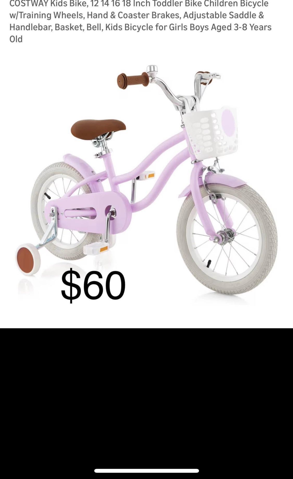 14 inch girls bike