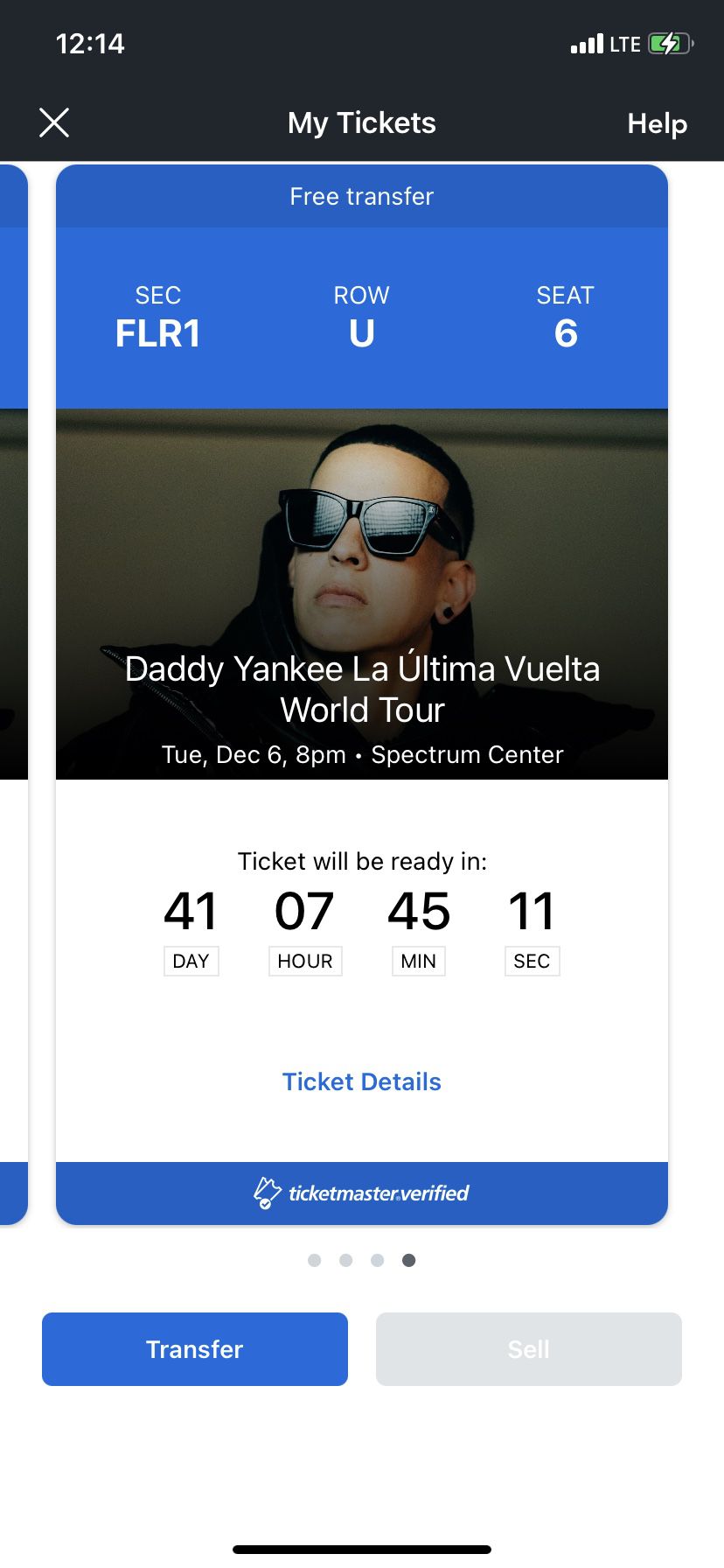 4 Daddy Yankee  Tickets. Dec 6 Charlotte Nc 