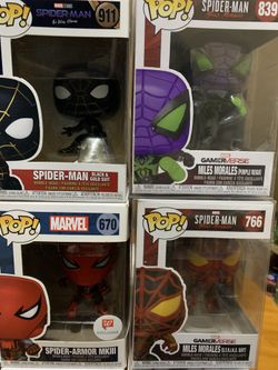 Spider-Man Funko Pops
