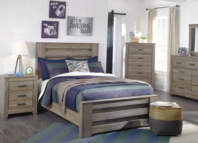 Full Bedroom Set - Queen Size Wood