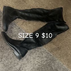 Size 9 High boots