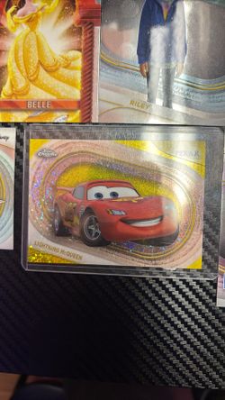 Chrome Topps Disney Cards