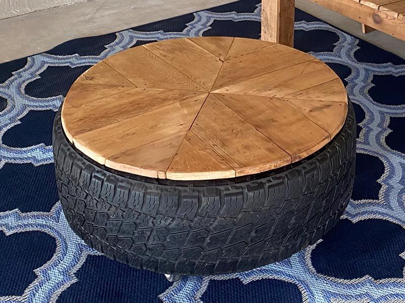 Father’s Day Gift! - Tire Coffee Table