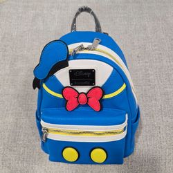 Disney Donald Duck Loungefly Mini Backpack