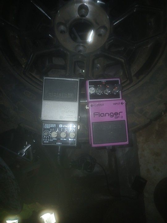 Flanger Digital Reverb Rv2 Guitar Pedals
