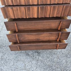 Mid Century Modern Walnut Dresser