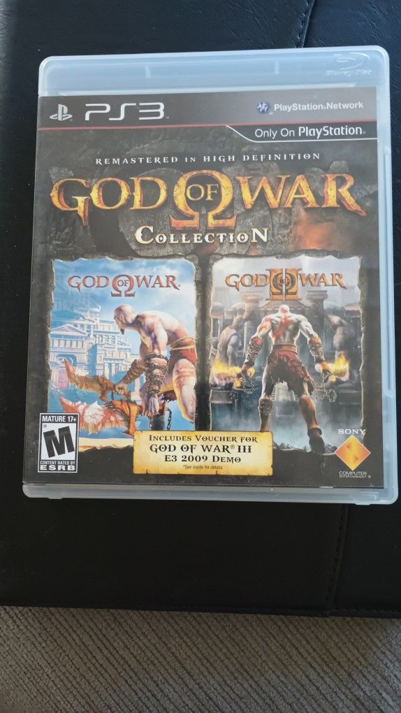 PS3 God Of War Collection