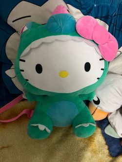 Hello Kitty Kaiju Plush Backpack