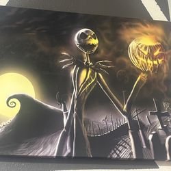Jack The Skeleton Painting