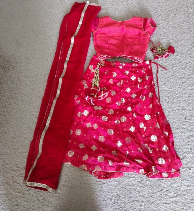 Two Piece Lehenga With Dupatta