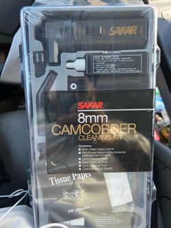 Sakar 8mm camcorder cleaning kit new