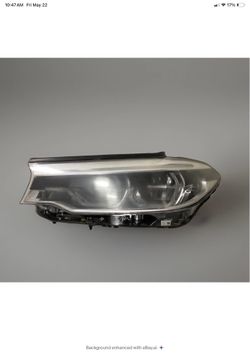 2017-2020 BMW 530i 5 SERIES LED LEFT ICON HEADLIGHT USED OEM SHELL (contact info removed)-01