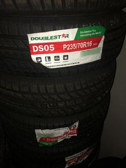 Set de llanta nueva 235/70R16