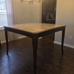 Counter Height Dining Table - Marble Top