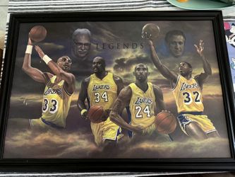 Lakers poster frame “Legends”