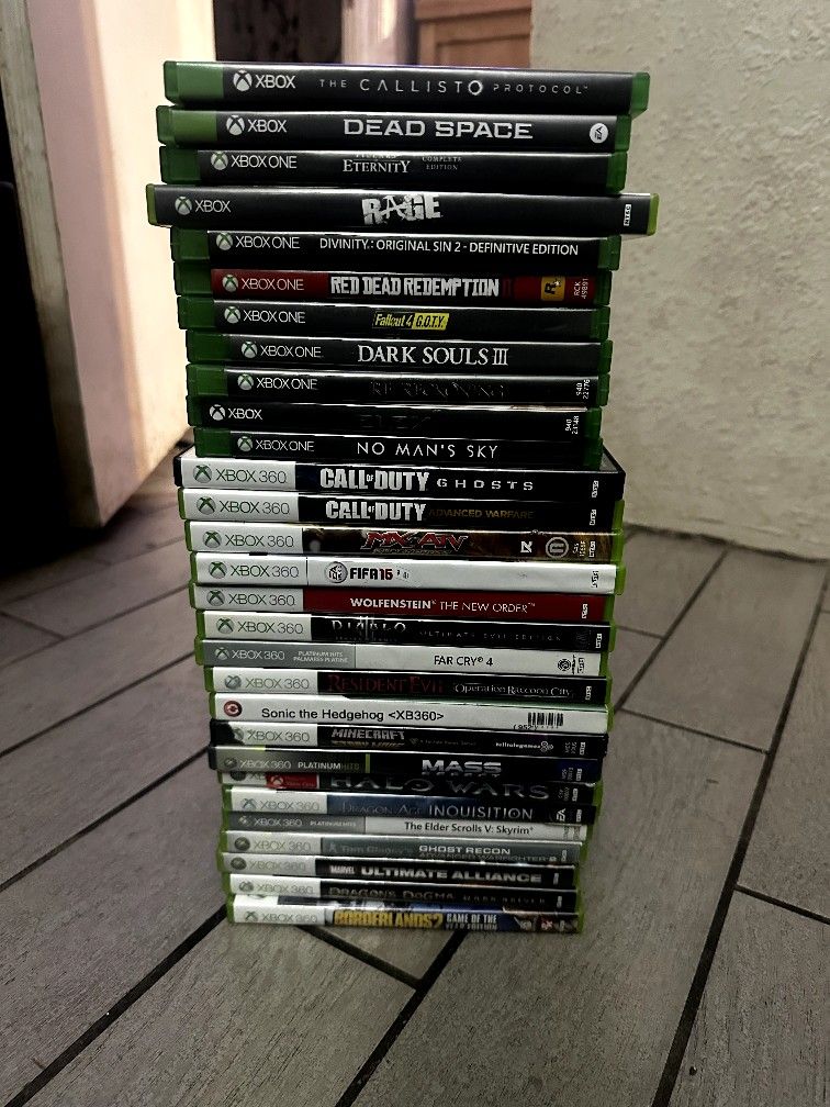 Huge Lot !!! 26 Games (Xbox 360,Xbox One,Xbox Series X)