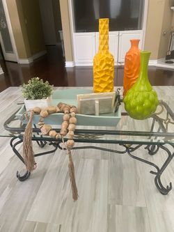 Glass table