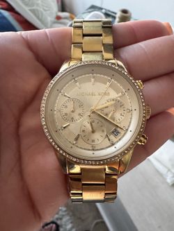 Michael Kors Gold Watch MK6355 – Working