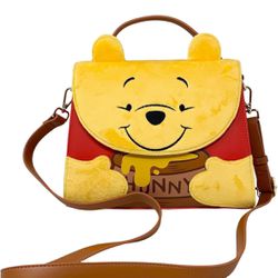 Loungefly Disney Winnie the Pooh Cosplay Crossbody Satchel Handbag Purse