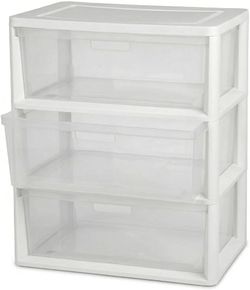 3 tier level storage drawers