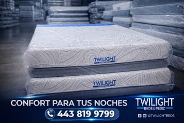 🛌 Queen Mattress Memory Foam + Box Spring – Free Delivery Today