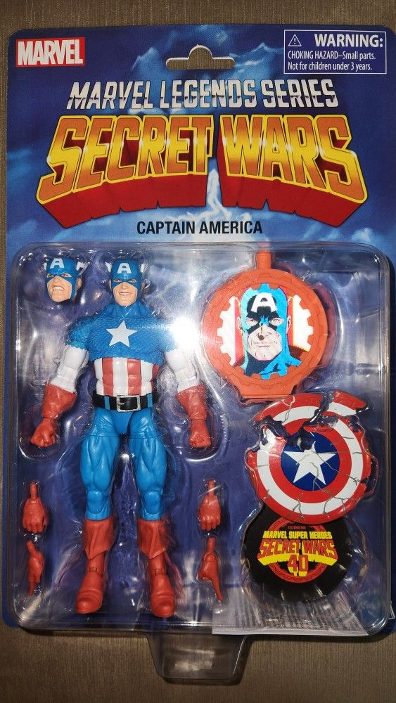 Marvel Legends Secret WARS Captain America 