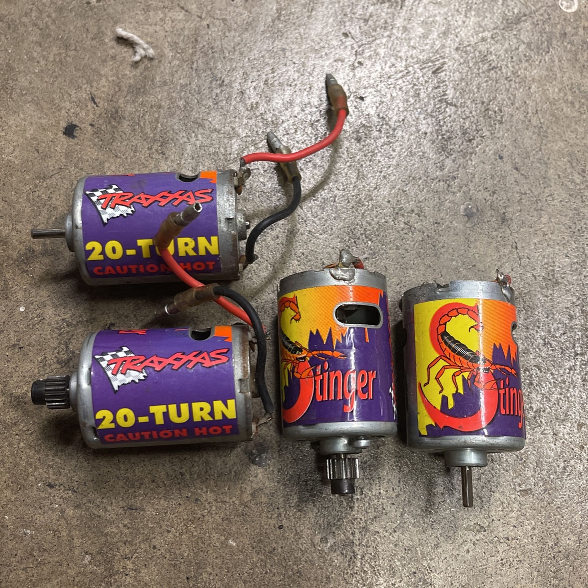 Tracxas Stinger 20 Turn 20t Vintage Brushed Rc Remote Radio Control Car Truck Electric Motor Team Losi Associated Hpi Traxxas