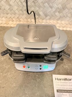 Hamilton Beach Dual Breakfast Sandwich Maker