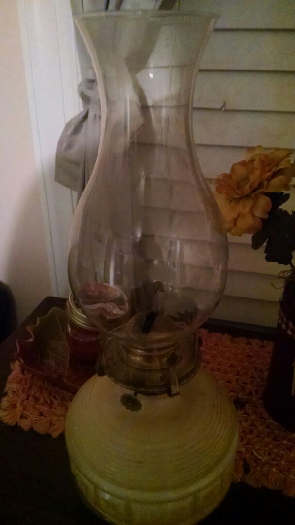 Vintage oil lamp