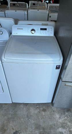 Samsung White Top Load Washer - Large Capacity