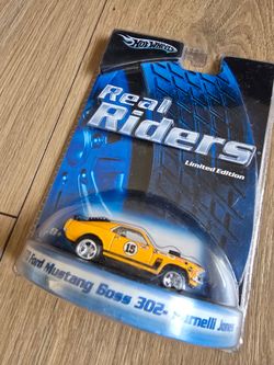 Hotwheels Ford Mustang  Boss 302 Real Riders Limited Edition