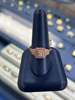 Rose Gold Diamond Ring