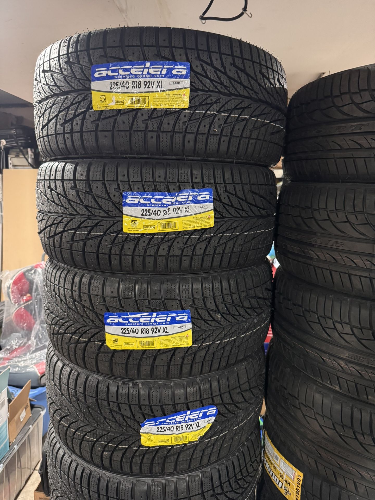 225 40 18 New Winter Tires