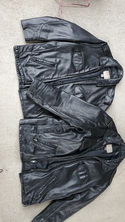  VINTAGE LEATHER JACKETS TWO FOR PRICE ONE FOR SALE