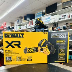 DEWALT 20V MAX 8 in. Brushless Cordless Battery Powered Pruning Chainsaw (Tool Only)