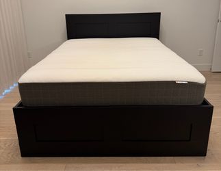 IKEA HAUGSVÄR Hybrid Mattress – Queen Size (Firm)