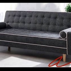 New! Large Comfy Sofa Sleeper With Arms! Great Deal Retails $589!