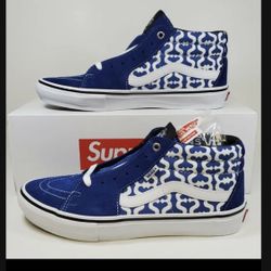 Supreme Vans Size 8