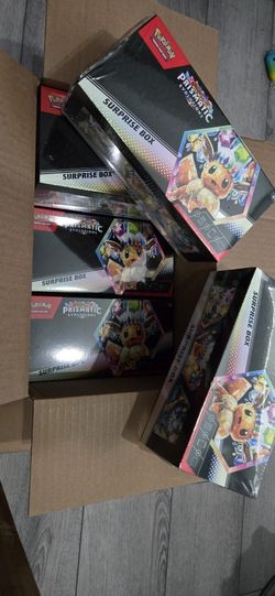 Prismatic Evolutions Surprise Box Brand New ! 