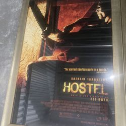 Hostel Movie Bundle: Large Professional Framed Poster + Medicom Toy Figure 2007