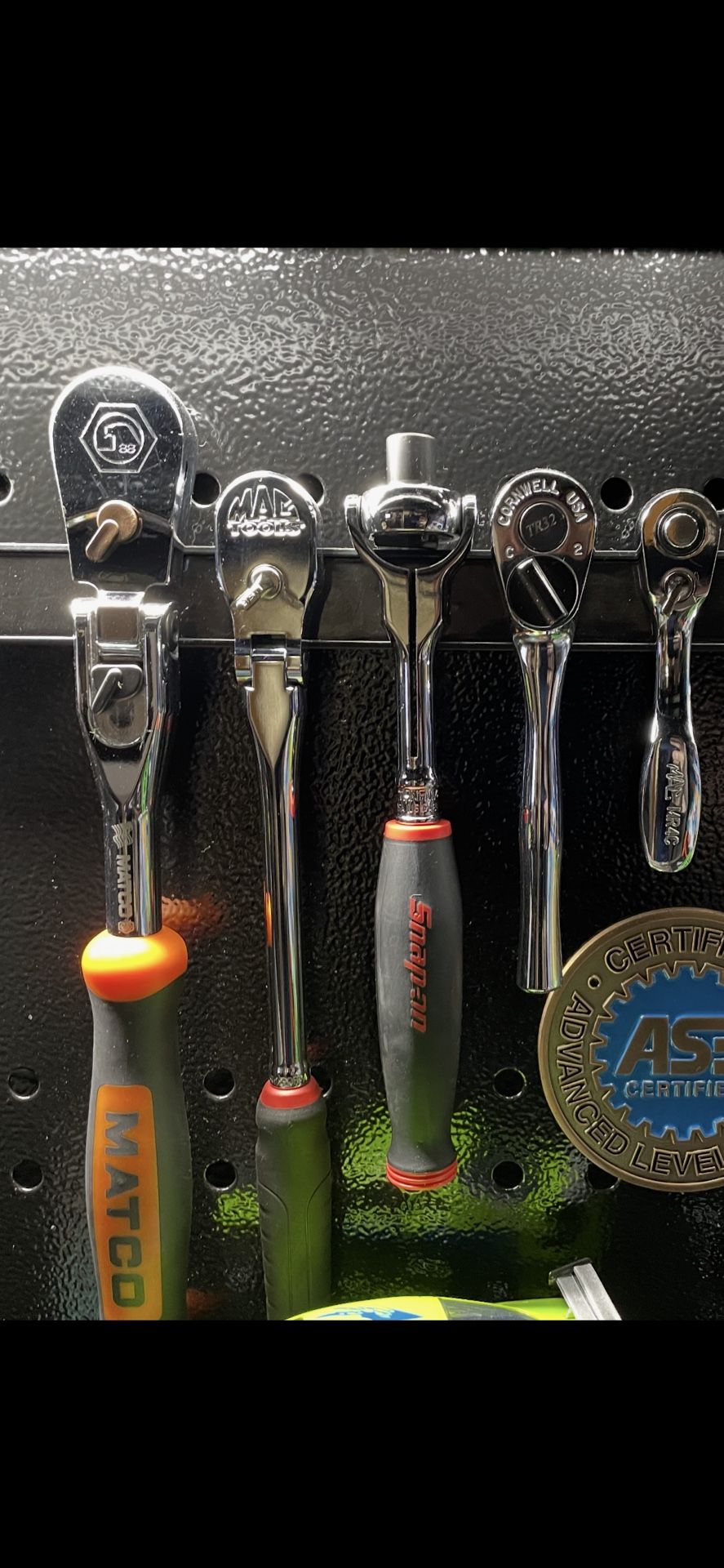 Snap On Tools. Matco And Mac Tools Ratchets New