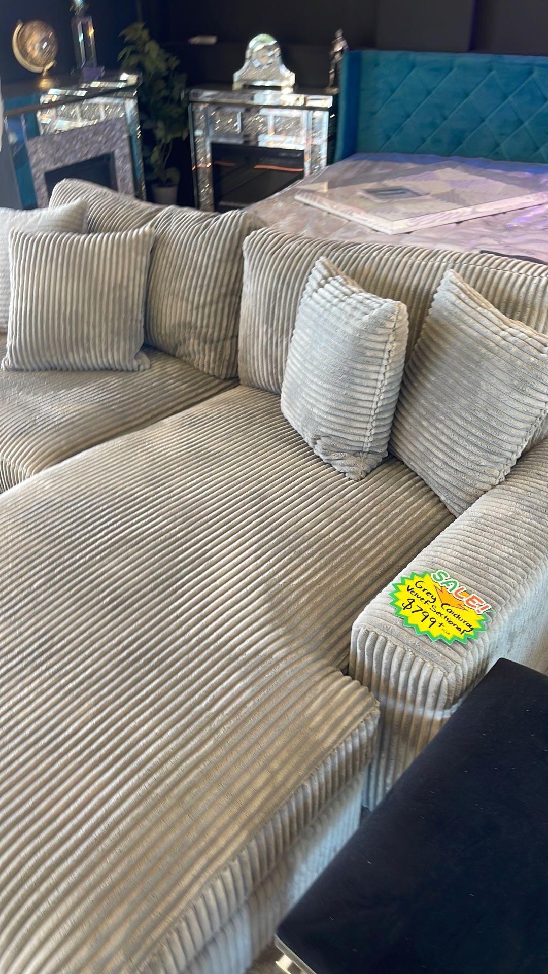 Grey Sofa