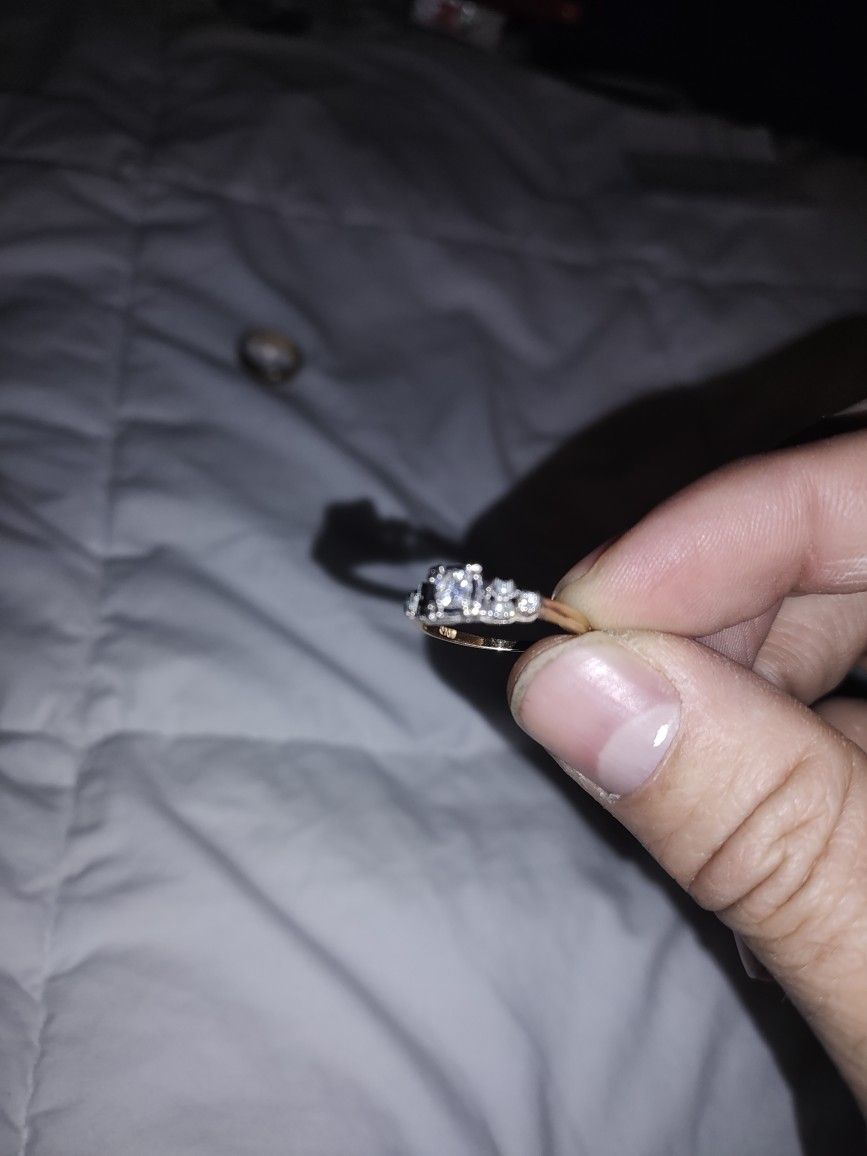 14k Gold Ring Qt Karat Diamond