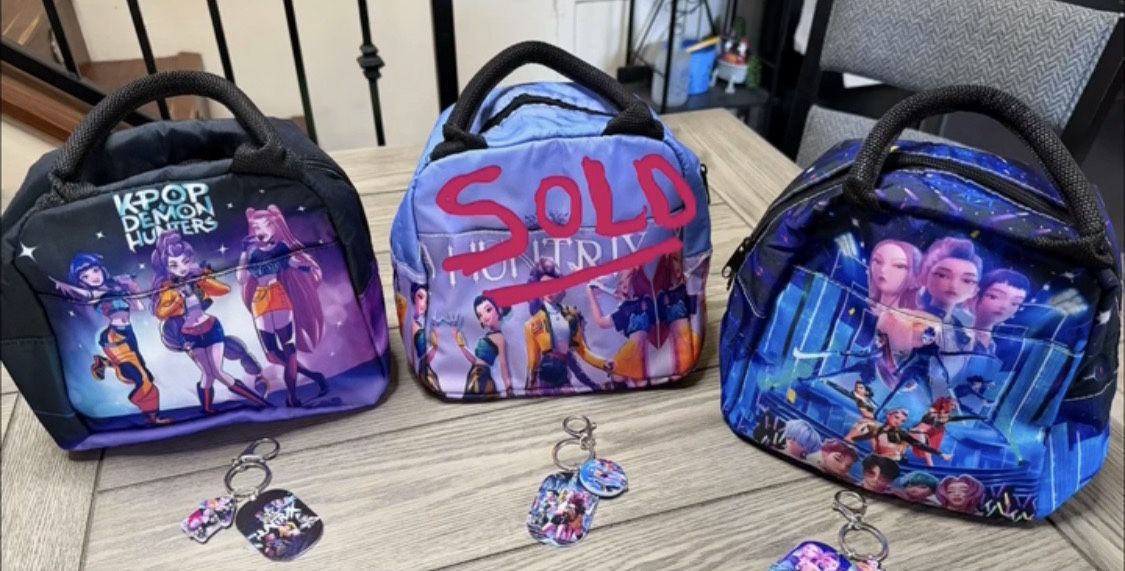 K-Pop Demon Hunters Insulated Lunch Bags