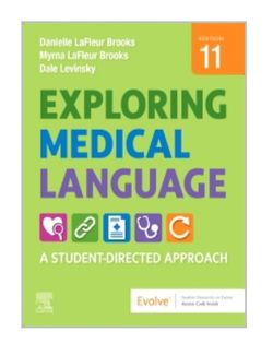 Exploring Medical Language: eBook